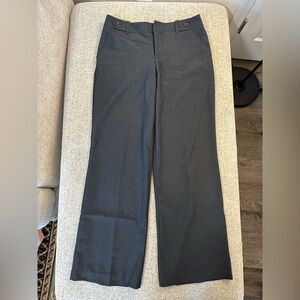 Merona Women's Gray Striped Dress Pants